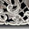 Decorative Victorian Sterling Silver Photo Frame