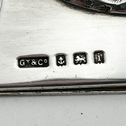 Edwardian Sterling Silver Table Paper Clip