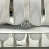 Boxed Pair of Stylish Sterling Silver Toast Racks