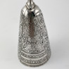 Decorative Dutch Import Sterling Silver Table Bell