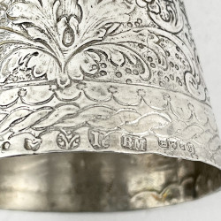 Decorative Dutch Import Sterling Silver Table Bell