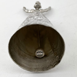 Decorative Dutch Import Sterling Silver Table Bell