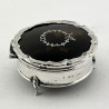 Sterling Silver and Tortoiseshell Jewellery or Trinket Box