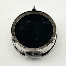 Sterling Silver and Tortoiseshell Jewellery or Trinket Box