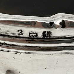 Sterling Silver and Tortoiseshell Jewellery or Trinket Box
