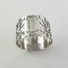 Boxed Pair of Good Quality Late Victorian Sterling Silver Napkin Rings