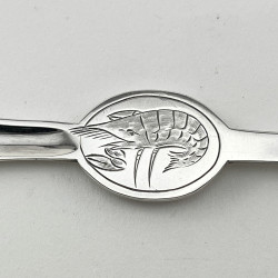 Boxed Set of Six Mappin & Webb Silver Plated Lobster or Crab Picks