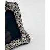 Pretty Small Late Victorian Sterling Silver Photo Frame