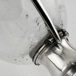 Elegant William Hutton & Son Victorian Silver Plated Claret Jug