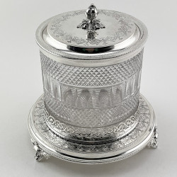 Decorative and Good Quality Victorian Silver Plated Barrel (c.1890)