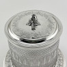 Decorative and Good Quality Victorian Silver Plated Barrel