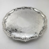 Impressive 40.6cm (16") Victorian Elkington & Co Silver Plated Salver