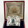 Good Quality Victorian Sterling Silver Boxed Napkin Ring