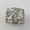 Good Quality Victorian Sterling Silver Boxed Napkin Ring