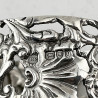 Good Quality Victorian Sterling Silver Boxed Napkin Ring