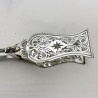 Beautiful Pair of Victorian Silver Plated Asparagus Tongs