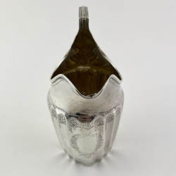 Beautiful Georgian Sterling Silver Cream Jug