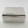 Smart Elkington & Co Sterling Silver Trinket or Cigarette Box (1915)