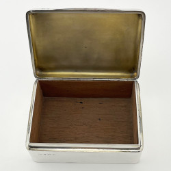 Smart Elkington & Co Sterling Silver Trinket or Cigarette Box