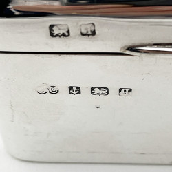 Smart Elkington & Co Sterling Silver Trinket or Cigarette Box