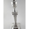 Superb Pair of Victorian Three Light Silver Plated Candelabra