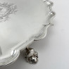 Good Quality and Gauge Early George II Sterling Silver Salver
