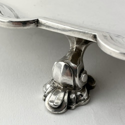 Good Quality and Gauge Early George II Sterling Silver Salver