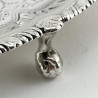 Attractive Victorian Sterling Silver Salver