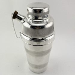 Jumbo Size Silver Plated Cocktail Shaker (c.1940)