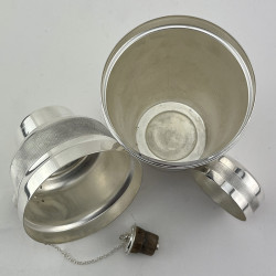 Jumbo Size Silver Plated Cocktail Shaker
