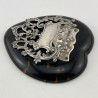 Victorian Sterling Silver and Tortoiseshell Table Paper Clip