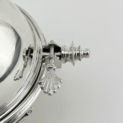 Victorian Revolving Silver Plated Butter or Preserve Dish