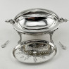 Victorian Revolving Silver Plated Butter or Preserve Dish