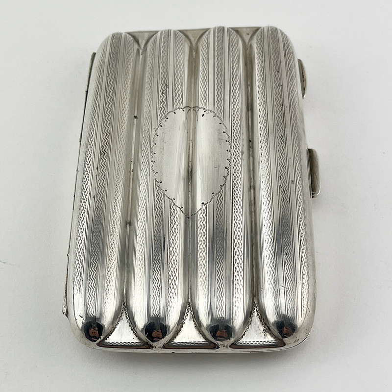 Stylish Rectangular Pocket Cigar Case with Four Torpedo Shape Sections Stylish Rectangular Pocket Cigar Case with Four Torpedo Shape Sections
