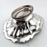 Large Old Sheffield Plate Basket Oval in Shape