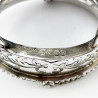 Pair of Unusual Early Victorian Sterling Silver Salts