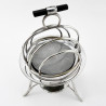 Unusual Asprey & Co Silver Plated Heated Toast Rack