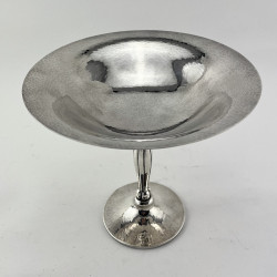 Danish Sterling Silver Tazza or Comport in the Manner of Georg Jensen