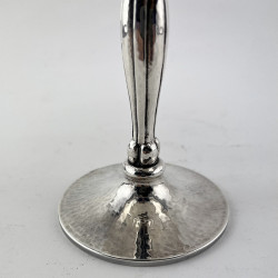Danish Sterling Silver Tazza or Comport in the Manner of Georg Jensen