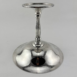 Danish Sterling Silver Tazza or Comport in the Manner of Georg Jensen