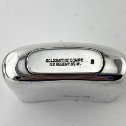 Good Quality Victorian Sterling Silver Hip Flask