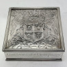 Superb Quality Garrard & Co Sterling Silver Commemorative Box