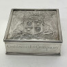 Superb Quality Garrard & Co Sterling Silver Commemorative Box