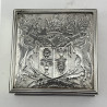 Superb Quality Garrard & Co Sterling Silver Commemorative Box