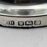 Elegant Pair of Edwardian Georgian Style Sterling Silver Candlesticks