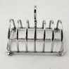 Good Quality Chester Sterling Silver Victorian Toast Rack