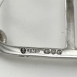 Good Quality Chester Sterling Silver Victorian Toast Rack
