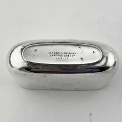 Good Quality Silver Plated and Crocodile Leather Hip Flask