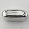 Good Quality Silver Plated and Crocodile Leather Hip Flask