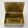 Victorian Dutch Bernard Muller Sterling Silver Trinket Box